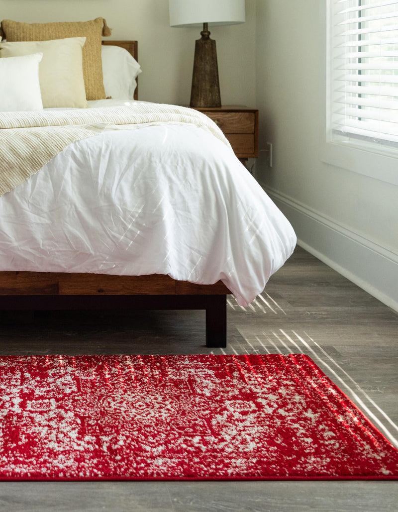 Georgetown Rugs Collection Area Rug - Dupont (Red) Runner Red  lifestyle 35