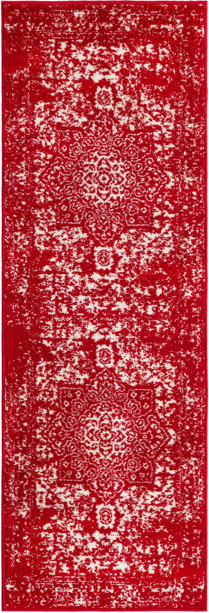 Georgetown Rugs Collection Area Rug - Dupont (Red) Runner Red  lifestyle 20