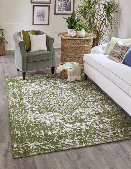 Georgetown Rugs Collection Area Rug - Dupont (Green)