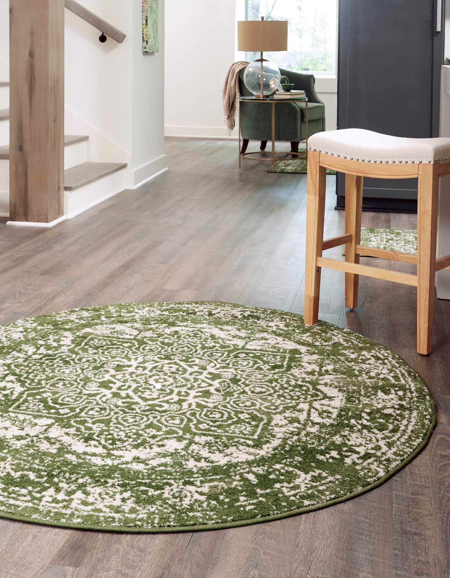 Georgetown Rugs Collection Area Rug - Dupont (Green)