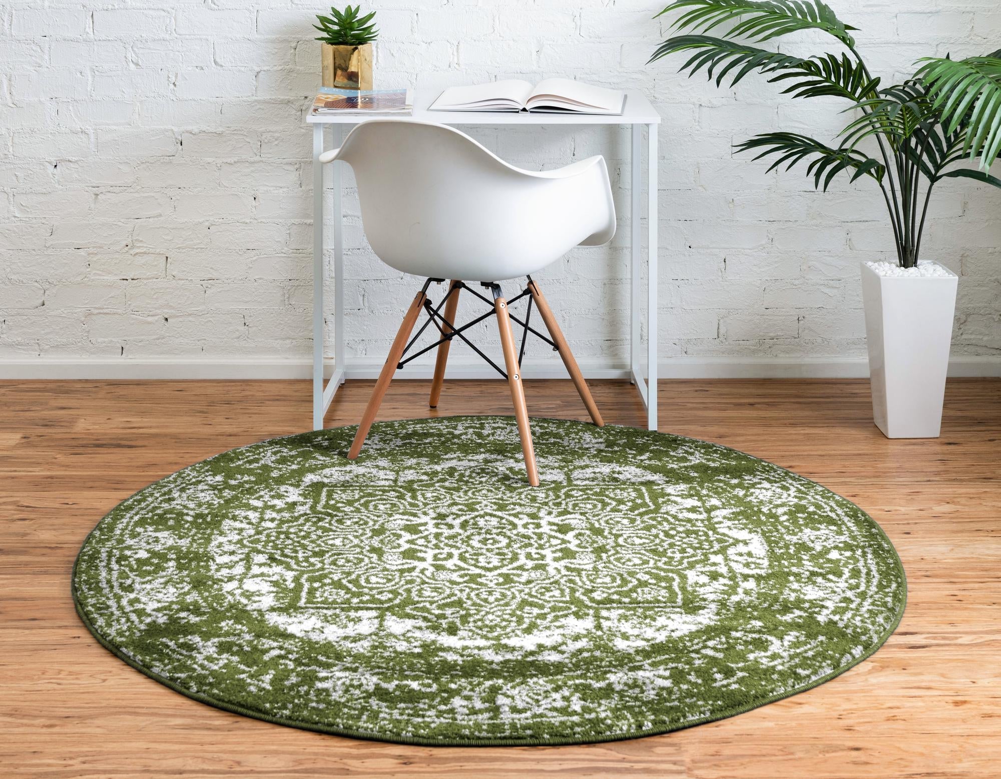 Georgetown Rugs Collection Area Rug - Dupont (Green)