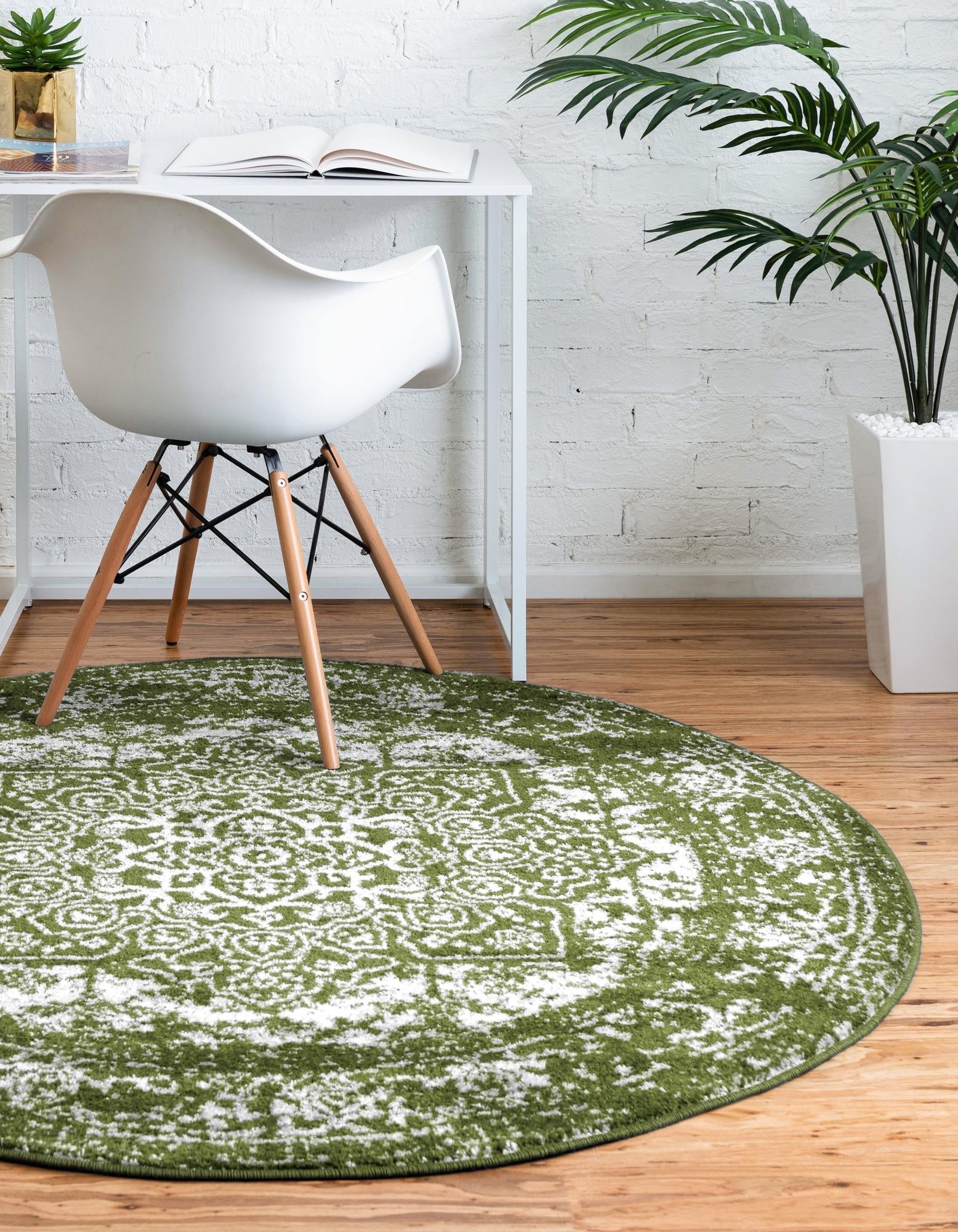 Georgetown Rugs Collection Area Rug - Dupont (Green)