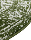 Georgetown Rugs Collection Area Rug - Dupont (Green) Round Green  lifestyle 45