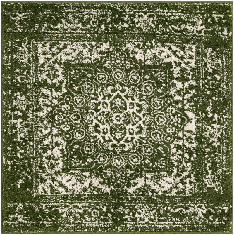 Georgetown Rugs Collection Area Rug - Dupont (Green) Square Green  lifestyle 16