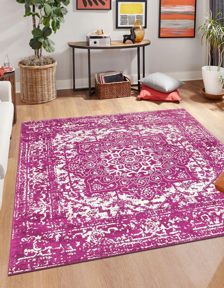 Georgetown Rugs Collection Area Rug - Dupont (Purple)