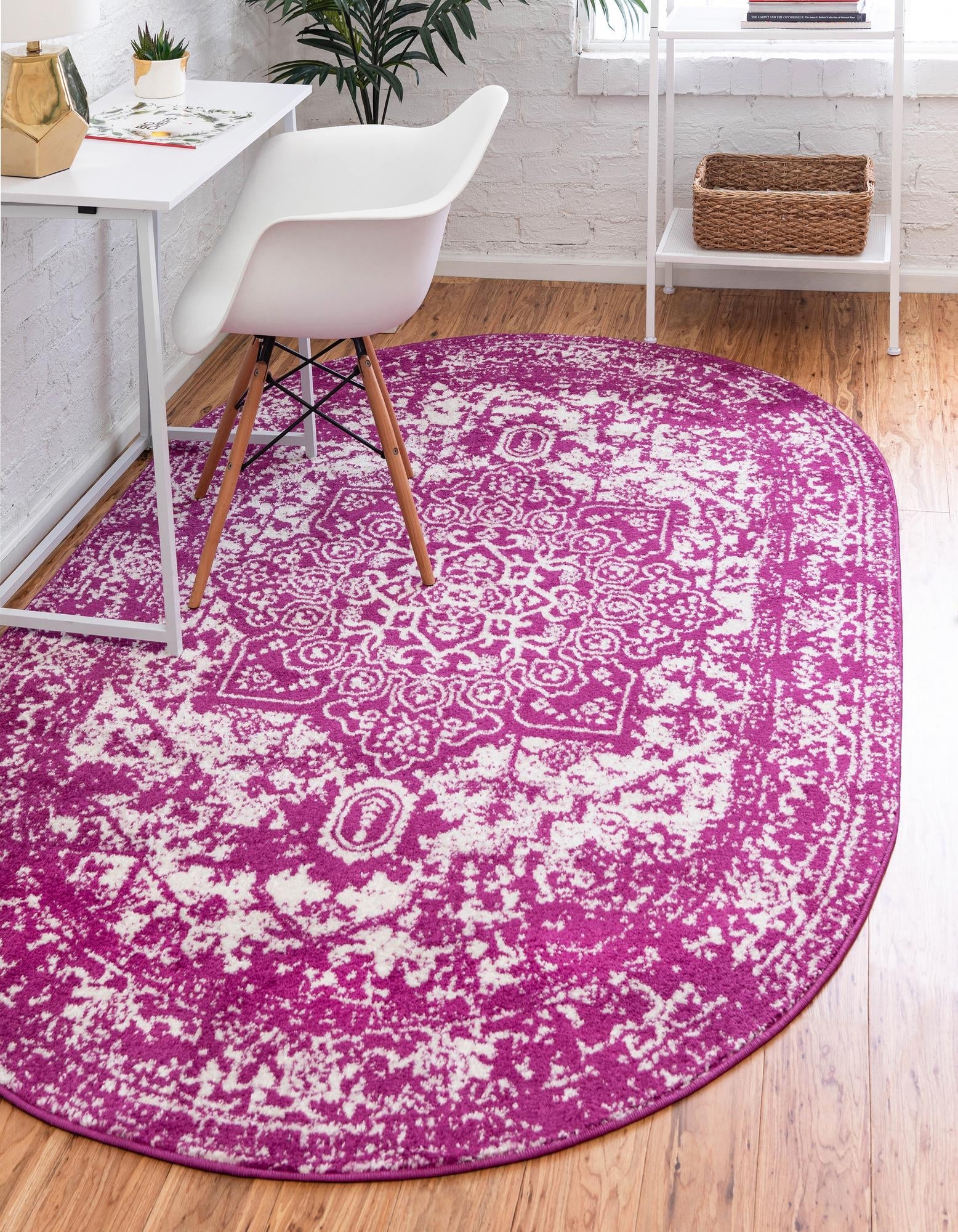 Georgetown Rugs Collection Area Rug - Dupont (Purple)