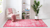 Georgetown Rugs Collection Area Rug - Dupont (Pink) Rectangle Pink  lifestyle 4