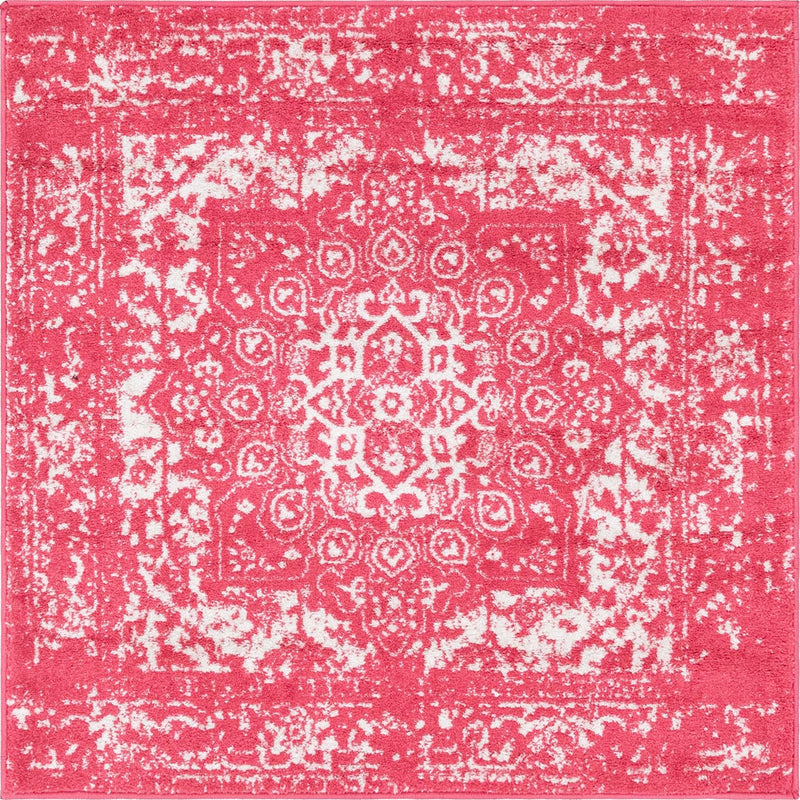 Georgetown Rugs Collection Area Rug - Dupont (Pink) Square Pink  lifestyle 16