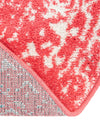 Georgetown Rugs Collection Area Rug - Dupont (Pink) Oval Pink  lifestyle 57