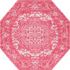 Georgetown Rugs Collection Area Rug - Dupont (Pink) Octagon Pink  lifestyle 18