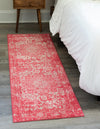 Georgetown Rugs Collection Area Rug - Dupont (Pink) Runner Pink  lifestyle 24