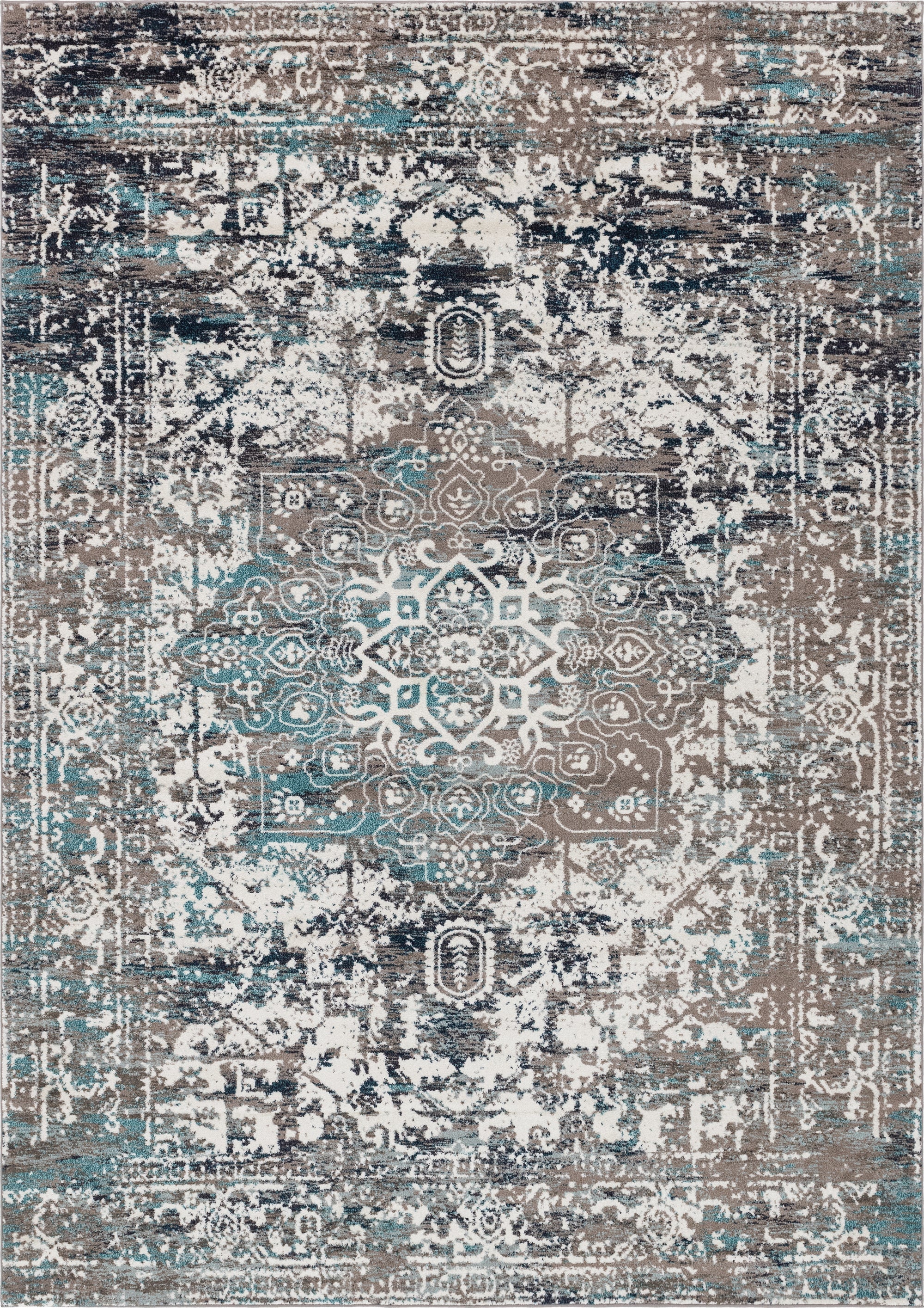 Georgetown Rugs Collection Area Rug - Dupont (Gray)