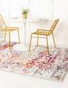 Georgetown Rugs Collection Area Rug - Dupont (Light Multi) Rectangle Light Multi  lifestyle 3