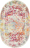 Georgetown Rugs Collection Area Rug - Dupont (Light Multi) Oval Light Multi  lifestyle 18