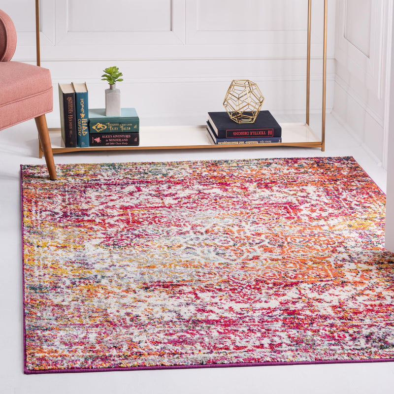 Georgetown Rugs Collection Area Rug - Dupont (Multi) Square Multi  lifestyle 23