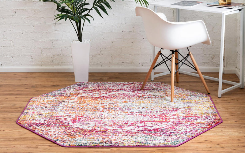 Georgetown Rugs Collection Area Rug - Dupont (Multi) Octagon Multi  lifestyle 39