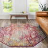 Georgetown Rugs Collection Area Rug - Dupont (Multi) Octagon Multi  lifestyle 132