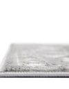 Charleston Elegance Collection Area Rug -  Seaport (Gray) Rectangle Gray  lifestyle 7