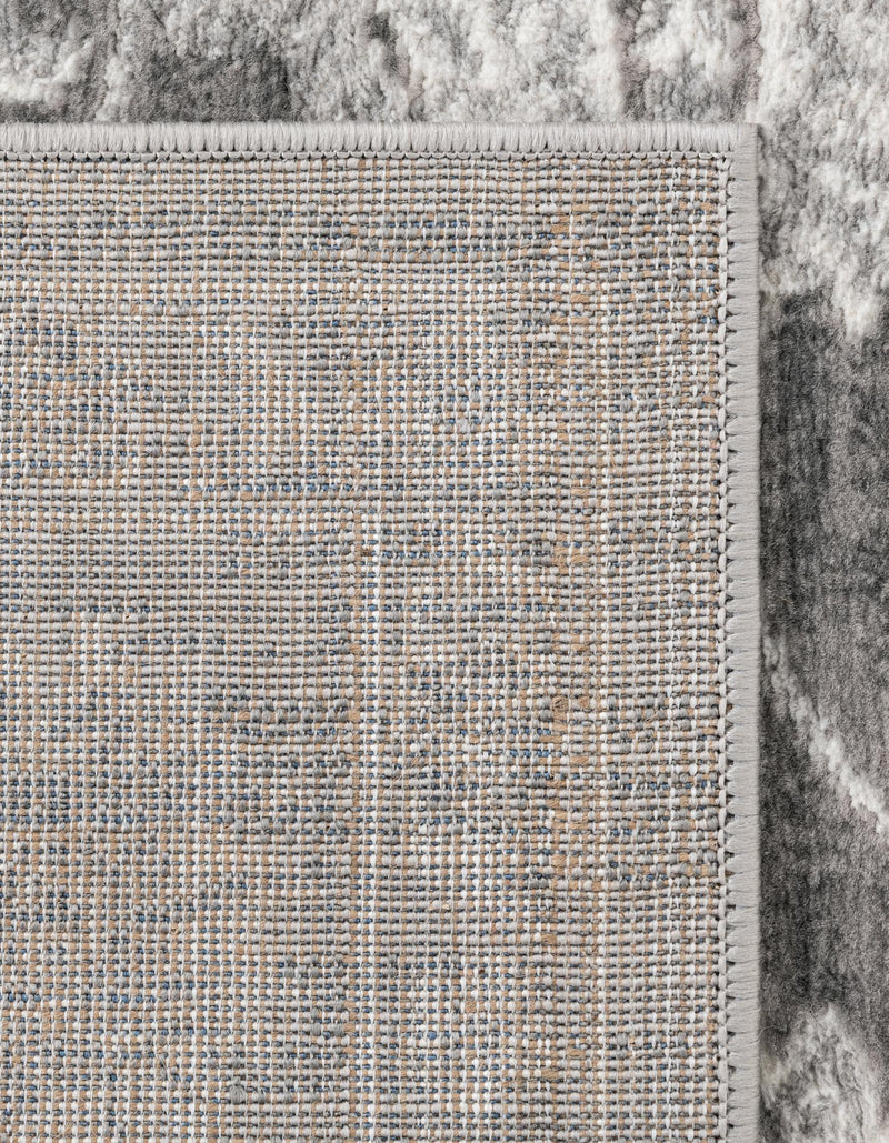 Charleston Elegance Collection Area Rug -  Seaport (Gray) Rectangle Gray  lifestyle 9