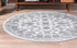 Charleston Elegance Collection Area Rug -  Seaport (white Gray)