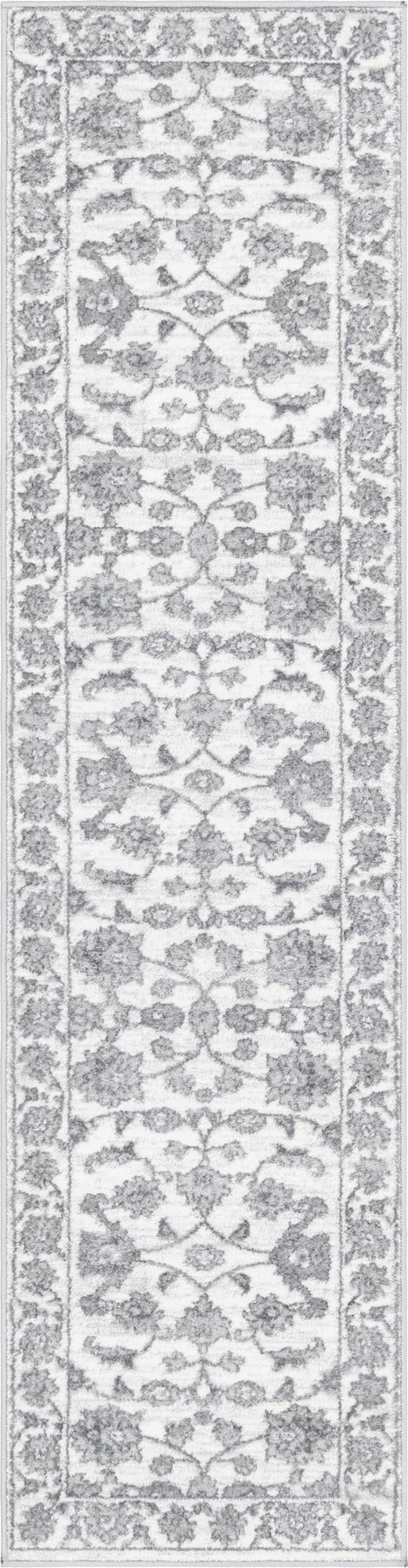 Charleston Elegance Collection Area Rug -  Seaport (white Gray)