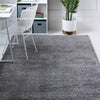 Cozy Comfort Shag Collection Area Rug - Haven (Pebble Gray) Rectangle Pebble Gray  lifestyle 3