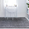 Cozy Comfort Shag Collection Area Rug - Haven (Pebble Gray) Rectangle Pebble Gray  lifestyle 4