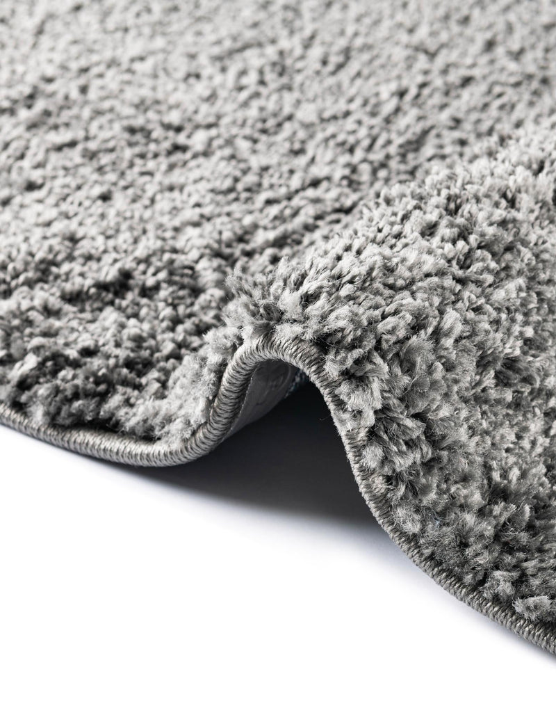 Cozy Comfort Shag Collection Area Rug - Haven (Pebble Gray) Rectangle Pebble Gray  lifestyle 10