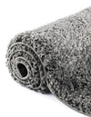 Cozy Comfort Shag Collection Area Rug - Haven (Pebble Gray) Rectangle Pebble Gray  lifestyle 12