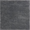 Cozy Comfort Shag Collection Area Rug - Haven (Pebble Gray) Square Pebble Gray  lifestyle 7