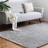 Cozy Comfort Shag Collection Area Rug - Haven (Cloud Gray) Rectangle Cloud Gray  lifestyle 2