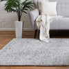 Cozy Comfort Shag Collection Area Rug - Haven (Cloud Gray) Rectangle Cloud Gray  lifestyle 4