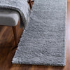 Cozy Comfort Shag Collection Area Rug - Haven (Cloud Gray) Runner Cloud Gray  lifestyle 12