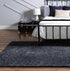 Cozy Comfort Shag Collection Area Rug - Haven (Smoke Gray)