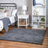 Cozy Comfort Shag Collection Area Rug - Haven (Smoke Gray)