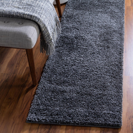 Cozy Comfort Shag Collection Area Rug - Haven (Smoke Gray)