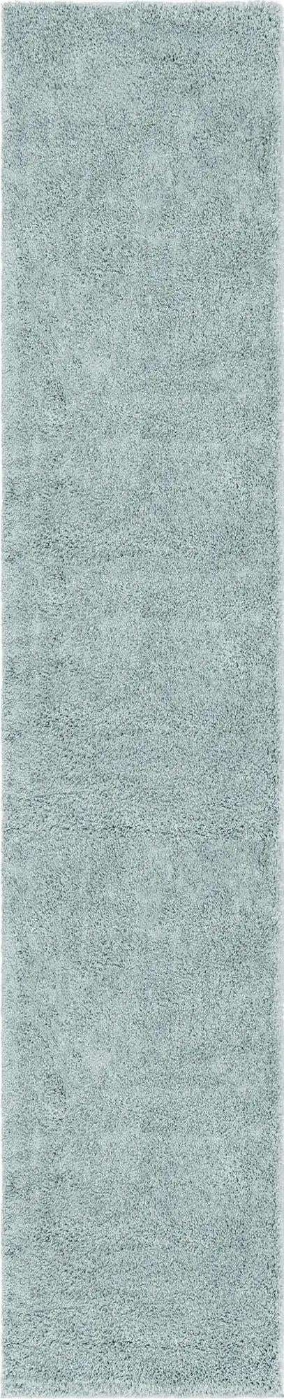 Cozy Comfort Shag Collection Area Rug - Haven (Sage Green) Runner Sage Green  lifestyle 18