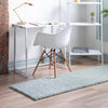 Cozy Comfort Shag Collection Area Rug - Haven (Sage Green) Runner Sage Green  lifestyle 24