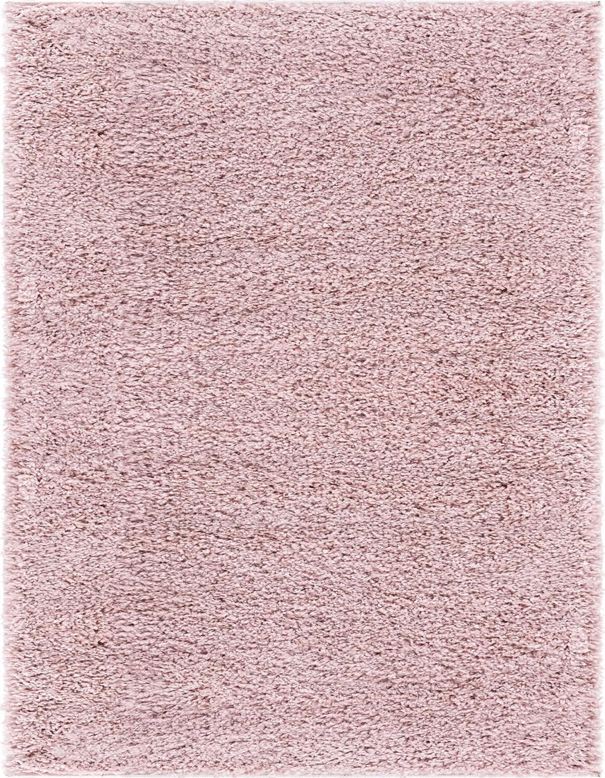 Cozy Comfort Shag Collection Area Rug - Haven (Pink) Rectangle Pink Main