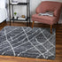 Cozy Haven Shag Collection Area Rug - Serenity (Pebble Gray)