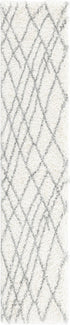 Cozy Haven Shag Collection Area Rug - Serenity (Ivory)