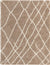 Cozy Haven Shag Collection Area Rug - Serenity (Khaki) Rectangle Khaki Main