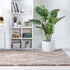 Cozy Haven Shag Collection Area Rug - Serenity (Khaki)