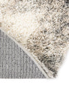 Cozy Haven Shag Collection Area Rug -  Tranquility (Pebble Gray) Round Pebble Gray  lifestyle 41