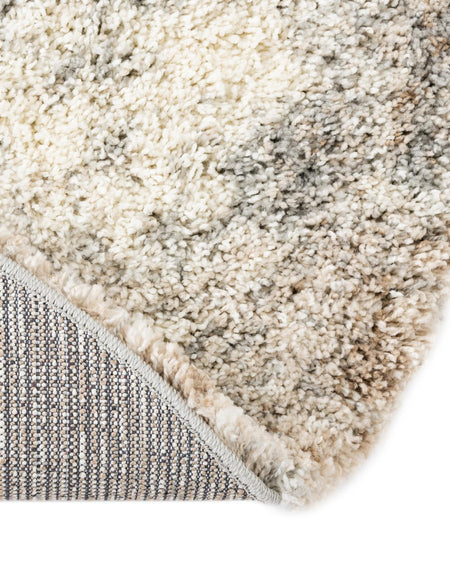 Cozy Haven Shag Collection Area Rug -  Tranquility (Khaki)