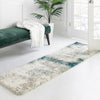 Cozy Haven Shag Collection Area Rug -  Tranquility (Sage Green) Runner Sage Green  lifestyle 55