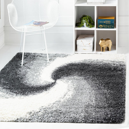 Cozy Haven Shag Collection Area Rug -  Oasis