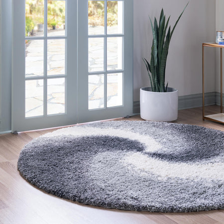 Cozy Haven Shag Collection Area Rug -  Oasis