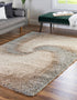 Cozy Haven Shag Collection Area Rug -  Oasis