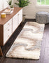 Cozy Haven Shag Collection Area Rug -  Oasis